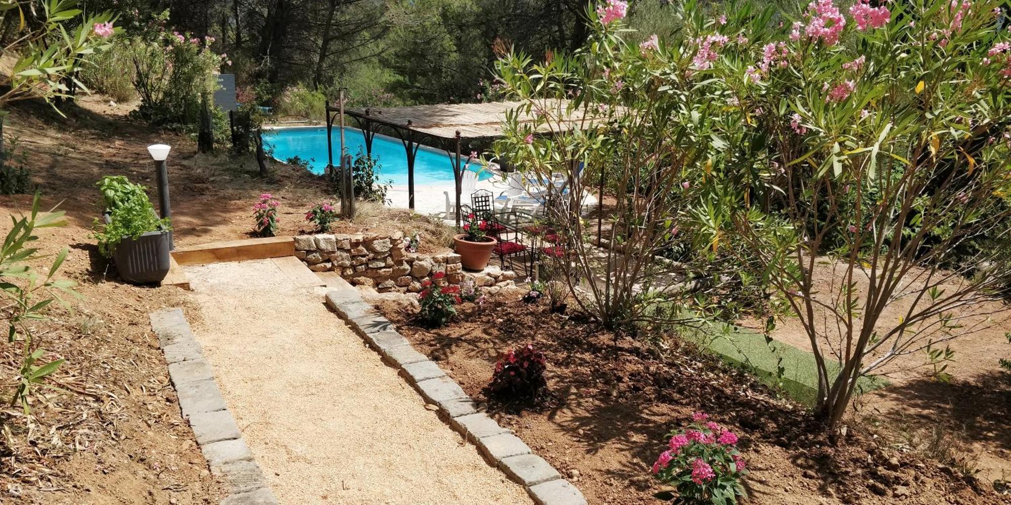 Villa Cigalons En Pleine Pinede Avec Piscine Chauffee De Mai A Septembre Auriol ภายนอก รูปภาพ