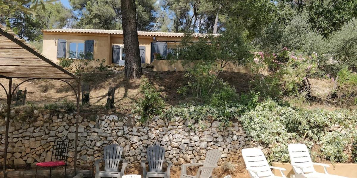 Villa Cigalons En Pleine Pinede Avec Piscine Chauffee De Mai A Septembre Auriol ภายนอก รูปภาพ