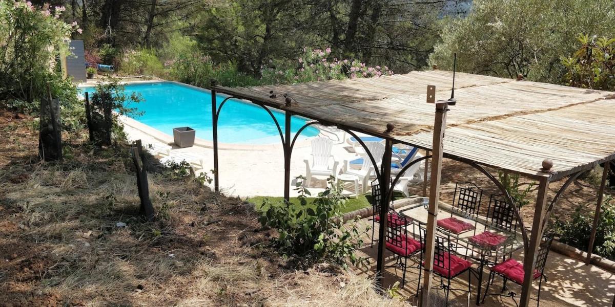 Villa Cigalons En Pleine Pinede Avec Piscine Chauffee De Mai A Septembre Auriol ภายนอก รูปภาพ